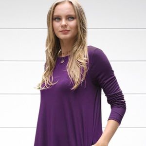 Purple Dress with pockets